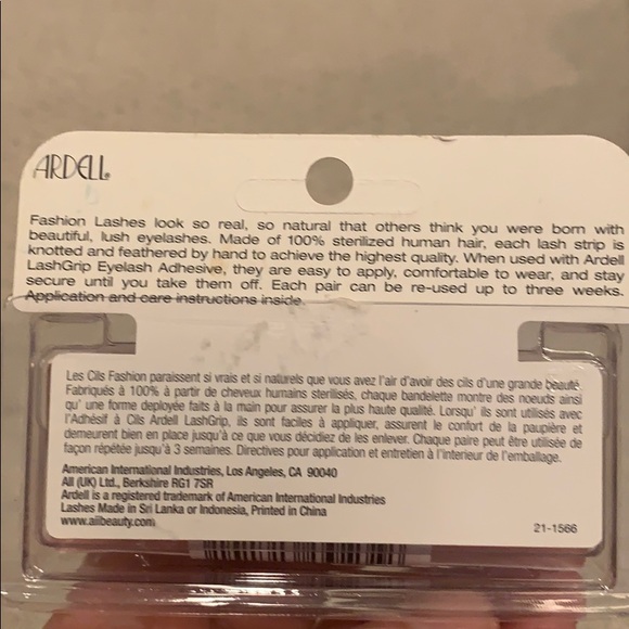 Black false eyelashes - Picture 6 of 6